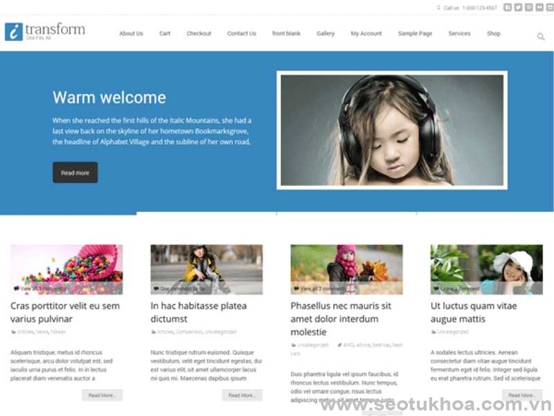 Sử dụng theme wordpress kinh doanh hiệu quả