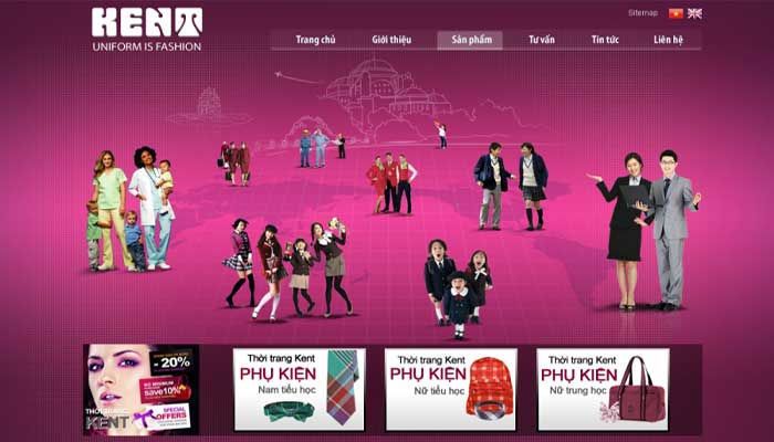 Thiết kế website thời trang đẹp ở đâu?