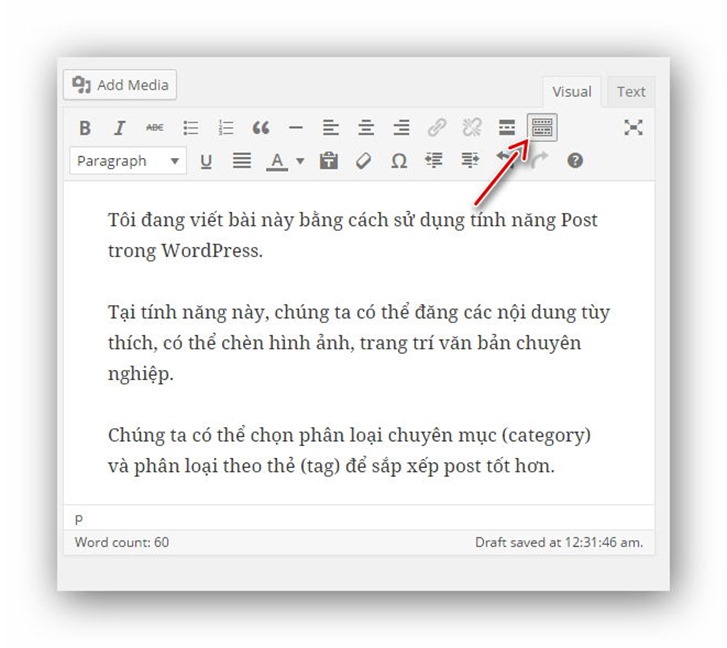 Hướng dẫn post bài wordpress