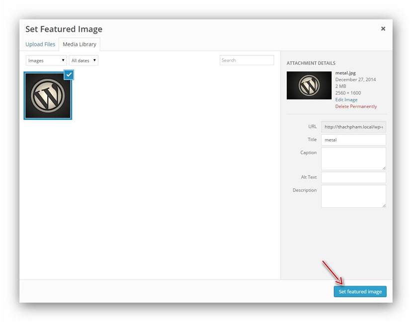 Hướng dẫn post bài wordpress