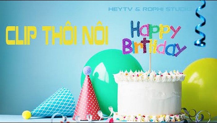 Dịch vụ làm video clip sinh nhật chuyên nghiệp tại quận 3